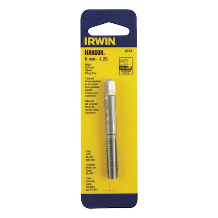 Irwin Irwin Hanson High Carbon Steel Metric Plug Tap 1 pc 8334